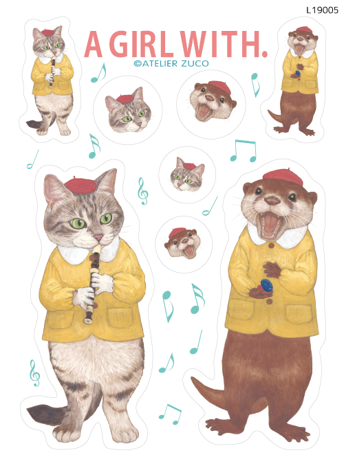 A GIRL WITH.(L19005)