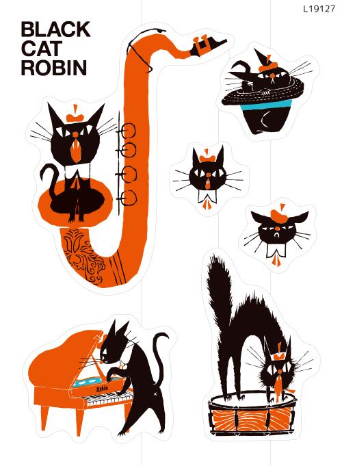 BLACK CAT ROBIN 2(L19127)