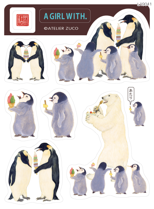 A GIRL WITH.　PENGUIN（L19041）